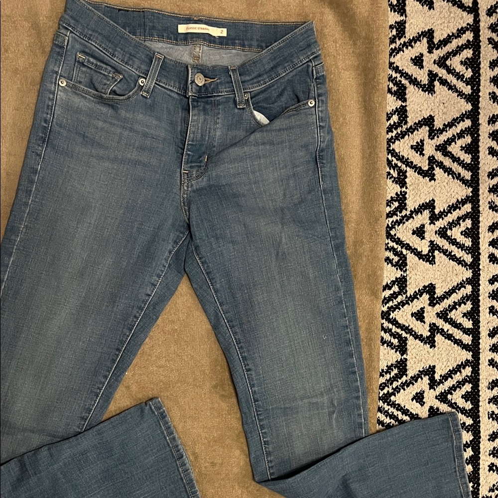 Levi's Classic Blue Flare Jeans